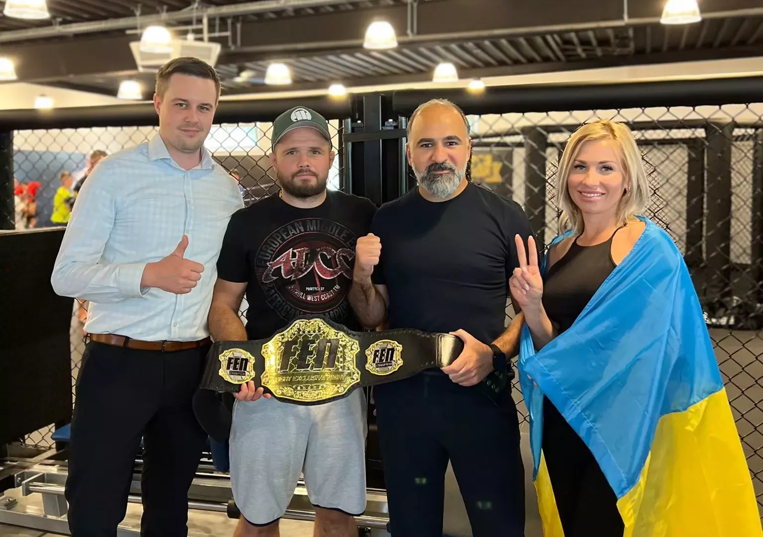 2022 zu Besuch bei MMA-Fighter und Coach Vladyslav Soroka