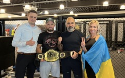 2022 zu Besuch bei MMA-Fighter und Coach Vladyslav Soroka